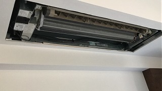 世田谷区ジオ桜新町クラッシィ：O様邸三菱エアコン分解洗浄